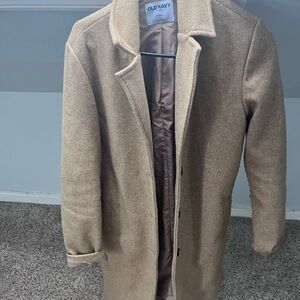 Old Navy Women’s Tan Pea Coat